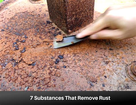 how to remove rust from metal safe deposit box|how to get rust out of metal.